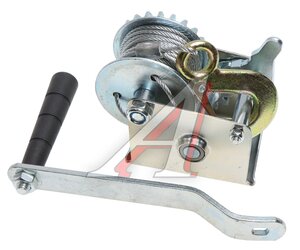 Изображение 2, ER-97220 Лебедка барабанная 0.22т L=8м тросовая ЭВРИКА