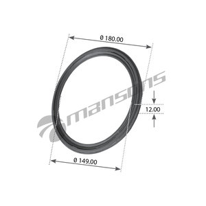 Изображение 5, 600.104 Сальник SAF ступицы (142.15x175.5x11.4) MANSONS