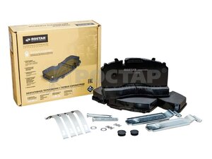 Изображение 5, 180.000227 Колодки тормозные BPW дисковые (211x102x30) (4шт.) ROSTAR