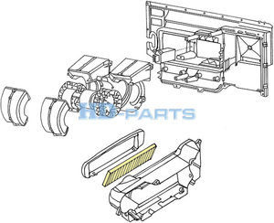 Изображение 5, 318914 Фильтр воздушный салона SCANIA 4 series P, G, R, T HD-PARTS