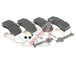 Изображение 1, MBF016079 Колодки тормозные BPW дисковые (211x115x30) (4шт.) MANDO