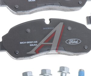 Изображение 3, 2391870 Колодки тормозные FORD Transit (12-) дисковые передние (4шт.) OE