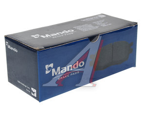 Изображение 2, MPN08 Колодки тормозные NISSAN Terrano (R20) передние (4шт.) MANDO