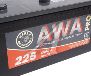 Изображение 2, 6СТ225(3) Аккумулятор AWA PRO 225А/ч обратная полярность