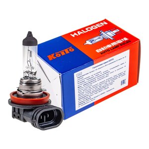 Изображение 1, KO-0110H Лампа 12V H11 55W PGJ19-2 KOITO