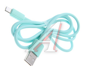 Изображение 1, NB156 Green Кабель USB Type C 1м зеленый XO