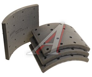 Изображение 1, 190016374 Накладка тормозной колодки (4шт.) BERAL