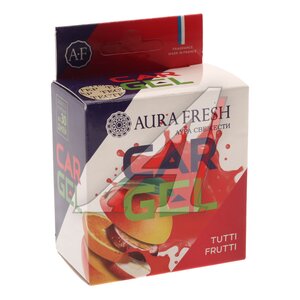 Изображение 3, 23613 Ароматизатор под сиденье гелевый (Tutti Frutti) 50г AURA FRESH
