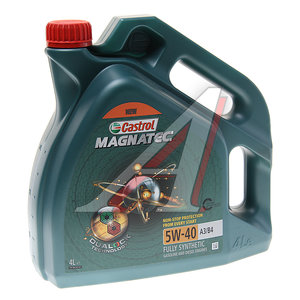 Изображение 1, 15C9E0 Масло моторное MAGNATEC A3/B4 5W40 синт.4л CASTROL