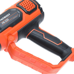 Изображение 5, HG 220 Фен промышленный термопистолет 2000Вт 350/600град. (ЖК-дисплей,  комплект насадок) PATRIOT