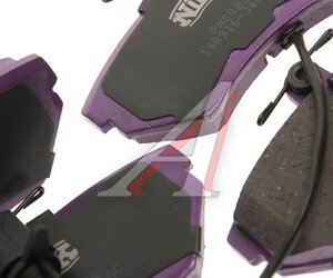 Изображение 3, PN0023W Колодки тормозные VW Passat B5 AUDI A4 передние (4шт.) NIBK