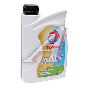 Изображение 1, 213785 Антифриз сине-зеленый -76C концентрат 1л Glacelf Plus TOTAL