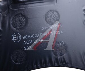 Изображение 2, ACV203K Колодки тормозные BPW дисковые (211x115x30) (4шт.) ALLIED NIPPON