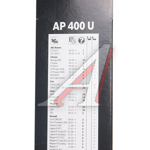Изображение 3, 3397006943 Щетка стеклоочистителя 400мм Plus Aerotwin BOSCH