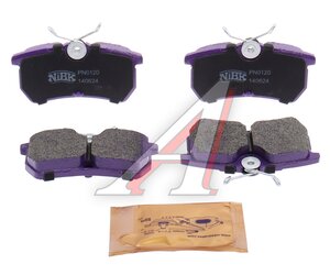 Изображение 2, PN0120 Колодки тормозные FORD Focus (98-05) задние (4шт.) NIBK