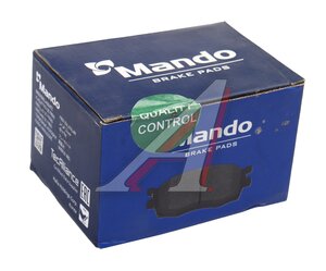 Изображение 4, MBF010185 Колодки тормозные MERCEDES C (W201, W202) задние (4шт.) MANDO