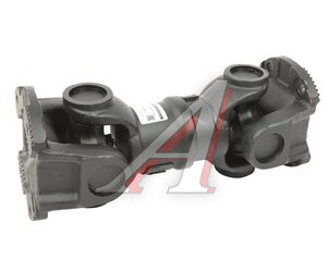 Изображение 1, У43114-2202011-01 Вал карданный КАМАЗ, УРАЛ промежуточный (4 отверстия) L=418мм увеличенный ресурс УКД