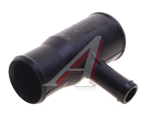 Изображение 3, 33023-1303018-10 Патрубок ГАЗ-3302 радиатора соединительный c отводом для отопителя