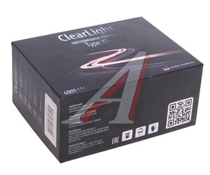Изображение 4, CLX5LED60H4-2 Лампа светодиодная 12V H4 P43t 4000lm бокс (2шт.) CLEARLIGHT