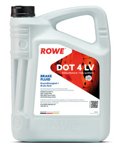 Изображение 1, 25114-0050-99 Жидкость тормозная DOT-4 LV 5л HIGHTEC BRAKE FLUID ROWE