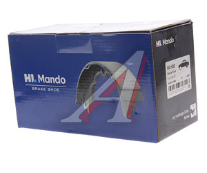 Изображение 3, MLH20 Колодки тормозные HYUNDAI Solaris (10-) задние барабанные (4шт.) MANDO