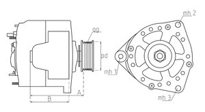 Изображение 6, TT11932 Генератор JOHN DEERE TESLA TECHNICS