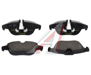 Изображение 2, 2425301 Колодки тормозные MERCEDES C (W204) задние (4шт.) TEXTAR