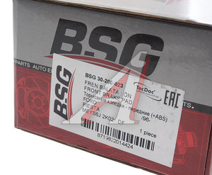 Изображение 4, BSG30200023 Колодки тормозные FORD Escort,  Fiesta,  Sierra передние (4шт.) BASBUG