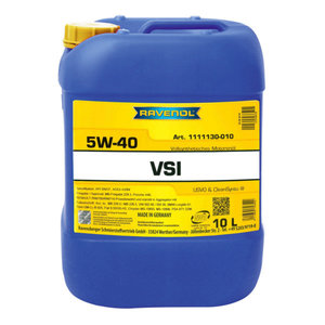 Изображение 1, 1111130-010 Масло моторное RAVENOL VSI 5W40 синт. ACEA A3/В4 10л