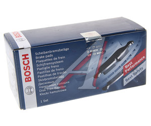 Изображение 4, 0986424804 Колодки тормозные SUZUKI Swift передние (4шт.) BOSCH