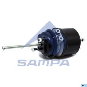 Изображение 1, 094.027-01 Энергоаккумулятор VOLVO FH12 тип 24/30 барабанный тормоз SAMPA