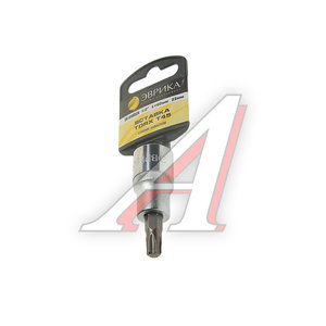 Изображение 1, ER-94602H Бита-головка 1/2" TORX T45х22мм L=60мм с держателем ЭВРИКА