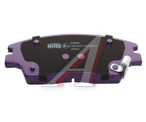 Изображение 5, PN0661 Колодки тормозные HYUNDAI Tucson (15-) передние (4шт.) NIBK
