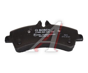 Изображение 3, 0986495099 Колодки тормозные MERCEDES Sprinter VW Crafter задние (4шт.) BOSCH