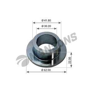 Изображение 1, 300.234 Втулка BPW пальца полурессоры (22x30x62) MANSONS