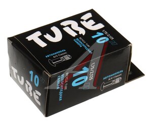 Изображение 3, УТ00030215 Камера велосипедная 10" 10х1.75/2.125 автовентиль TUBE