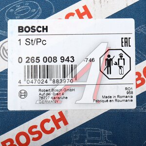 Изображение 7, 0265008943 Датчик RENAULT Clio частоты вращения колеса BOSCH