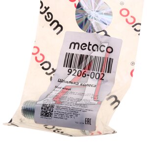 Изображение 3, 9206-002 Шпилька колеса TOYOTA Camry переднего METACO