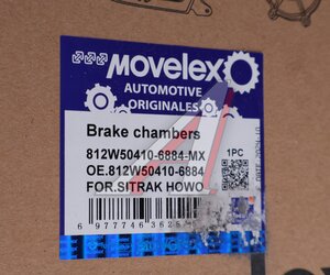 Изображение 5, 812W504106884-MX Энергоаккумулятор SITRAK HOWO заднего моста MOVELEX