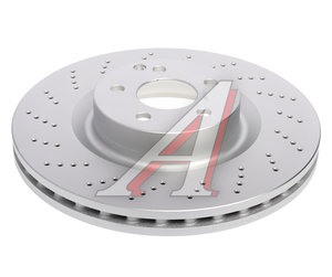Изображение 2, 0986479764 Диск тормозной MERCEDES E (W212) (09-) передний (1шт.) BOSCH