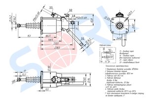 Изображение 7, 16080502150 ПГУ VOLVO FM7, 9, 12, FH12, 16 SORL