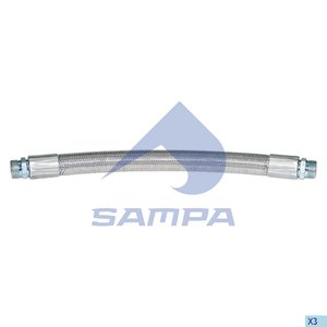 Изображение 2, 021.091 Шланг MAN компрессора L=420мм SAMPA