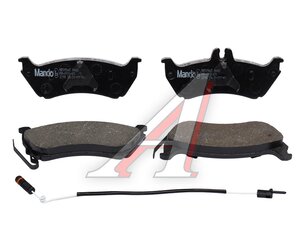 Изображение 2, MBF015665 Колодки тормозные MERCEDES ML (W163) задние (4шт.) MANDO