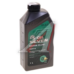 Изображение 1, E403820 Жидкость тормозная DOT-4 1л S-OIL