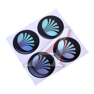 Изображение 1, 042073 Наклейка на диски объемная 6см комплект
