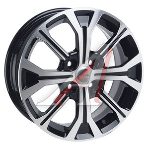 Изображение 1, K&K 4х100 ЕТ46 D-54,1 Диск колесный литой HYUNDAI Solaris KIA Rio R15 КС-945 АЧ