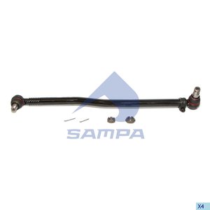 Изображение 1, 097.420-01 Тяга рулевая MERCEDES продольная L=885 SAMPA