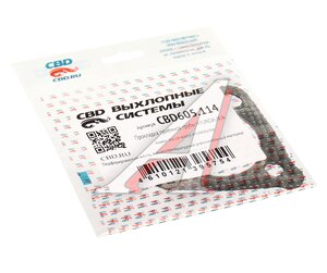 Изображение 3, CBD605.114 Прокладка KIA Rio, Spectra, Carens, Shuma выхлопной системы CBD