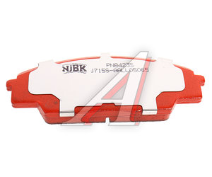 Изображение 4, PN8423S Колодки тормозные HONDA Civic (01-) передние (Sport) (4шт.) NIBK
