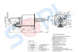 Изображение 6, 16080803580 ПГУ КАМАЗ-5460, 6450, 6520 SORL